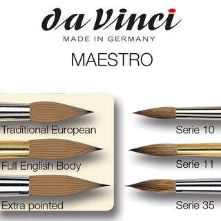 Foto 6 | Foto 6 | Pincel Da Vinci Watercolor Series 35 Maestro Tamaño 6 - Venta Internacional.