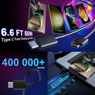 Foto 3 | Foto 3 | Charger Ubearkk Cargador Rápido Usb C De 25 W Para Samsung Galaxy - Venta Internacional.