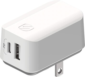 Foto 1 | Foto 1 | Cargador De Pared Scosche Powervolt 32w Usb Type-c + Type-a Blanco - Venta Internacional.