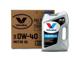 Aceite De Motor Valvoline European Vehicle Totalmente Sintético 0w-40 5l X3 - Venta Internacional.