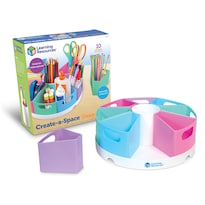 Organizador De Escritorio Learning Resources Create-a-space Juego De 10 Piezas - Venta Internacional.