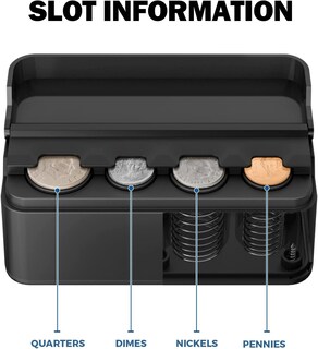 Foto 2 | Foto 2 | Organizador Universal Para Monedas Joytutus Para Cambio De Coche Paquete De 2 - Venta Internacional.