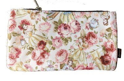 Foto 1 | Foto 1 | Bolsa De Cosméticos Loungefly Belle Character Floral Aop De Nailon - Venta Internacional.