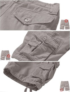 Foto 6 | Foto 6 | Cargo Short Match Comfort 3058 Para Hombre Color Albaricoque Talla 5xl/42 - Venta Internacional.