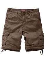 Cargo Short Match Comfort 3056 Para Hombre Color Caqui Oscuro Talla 2xl/36 - Venta Internacional.