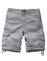 Cargo Short Match Comfort 3058 Para Hombre Color Gris Plateado Talla 6xl/44 - Venta Internacional.