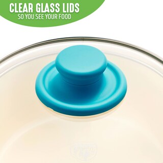 Foto 5 | Foto 5 | Juego De Cacerolas Greenlife Soft Grip De Cerámica Antiadherente De 1 Y 2 Litros - Venta Internacional.