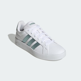 Foto 3 | Foto 3 | Grand Court Base 3.0 Adidas Blanco Mujer