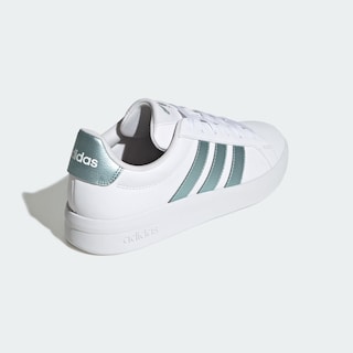 Foto 4 | Foto 4 | Grand Court Base 3.0 Adidas Blanco Mujer