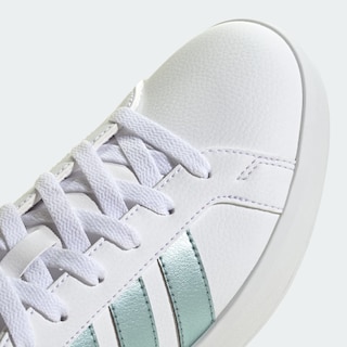 Foto 8 | Foto 8 | Grand Court Base 3.0 Adidas Blanco Mujer