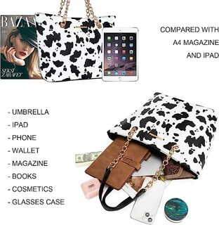 Foto 4 | Foto 4 | Bolsa Montana West Mwc-0391bk/cow Para Mujer Color Blanco Y Negro - Venta Internacional.