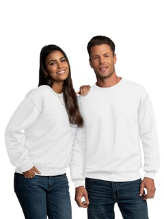 Foto 4 | Foto 4 | Sudadera Fruit Of The Loom Eversoft Fleece Para Hombre Blanca S - Venta Internacional.