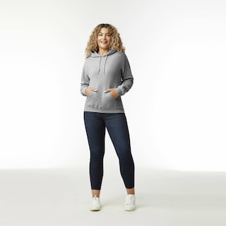 Foto 6 | Foto 6 | Sudadera Con Capucha Gildan De Forro Polar Para Adulto G18500 Color Rojo Talla S - Venta Internacional.