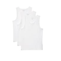 Camiseta Sin Mangas Lacoste Para Hombre 100% Algodón Corte Regular Cuello Redondo - Venta Internacional.