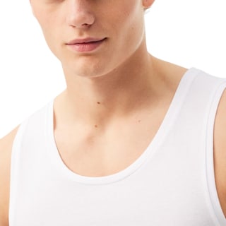 Foto 3 | Foto 3 | Camiseta Sin Mangas Lacoste Para Hombre 100% Algodón Corte Regular Cuello Redondo - Venta Internacional.