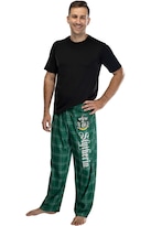 Pantalones De Pijama Intimo Harry Potter Hogwarts House Slytherin - Venta Internacional.