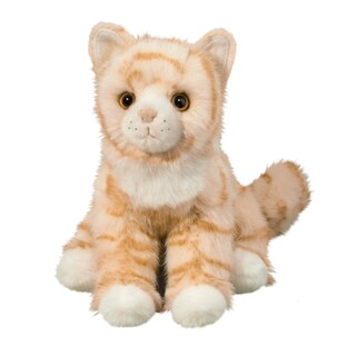 Foto 1 | Foto 1 | Peluche De Peluche Douglas Adele Gato Atigrado Naranja 36 Cm - Venta Internacional.