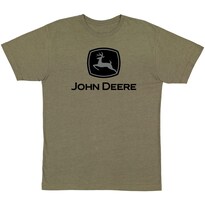 Camiseta John Deere Trademark Manga Corta Para Hombre - Verde - Venta Internacional.