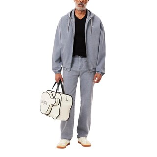 Foto 5 | Foto 5 | Camiseta Lacoste Para Hombre Manga Corta Cuello En V Algodón Pima Negra - Venta Internacional.