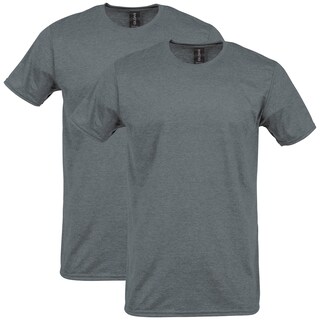 Foto 1 | Foto 1 | Camiseta Gildan Para Adulto Softstyle De Algodón G64000 Graphite Heather - Venta Internacional.