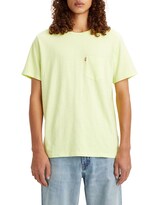 Camiseta Levi's Classic Pocket Sunny Lime Para Hombre Talla Xs - Venta Internacional.
