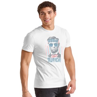 Foto 1 | Foto 1 | Camiseta Hanes De Manga Corta De La Colección Gráfica Para Hombre - Venta Internacional.