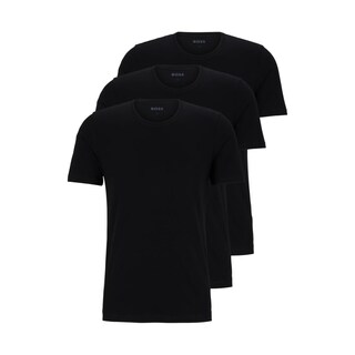 Foto 1 | Foto 1 | Camiseta Boss De Punto De Algodón Con Cuello Redondo Para Hombre Paquete De 3 - Venta Internacional.