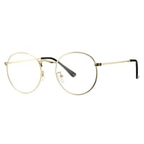 Gafas Pro Acme Classic Con Montura Redonda De Metal Unisex Color Dorado - Venta Internacional.