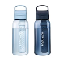 Botella Con Filtro De Agua Lifestraw Go Series 1 Litro Paquete De 2 - Venta Internacional.