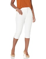Vaqueros Capri Gloria Vanderbilt Amanda Vintage Blancos Para Mujer - Venta Internacional.