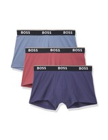 Trunks Boss Algodón Elástico Corte Regular Paquete De 3 Unidades Rojo Y Azul Xxl - Venta Internacional.