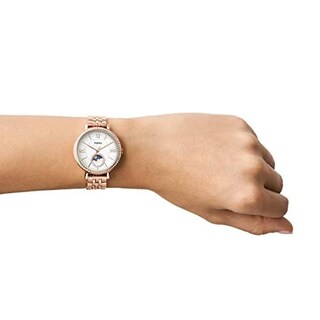 Foto 4 | Foto 4 | Reloj Fossil Jacqueline Moonphase Es5165 Rose Gold Para Mujer - Venta Internacional.
