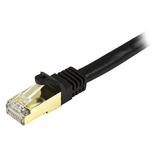 Foto 2 | Foto 2 | Cable Ethernet Startech Cat6a 10gbe Blindado Rj45 De 4 Pies Negro - Venta Internacional.