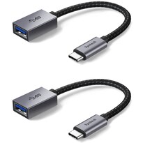 Adaptador Usb C A Usb Syntech Paquete De 2 Cables Thunderbolt 3 Otg - Venta Internacional.