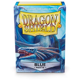 Foto 1 | Foto 1 | Fundas Para Cartas Dragon Shield Azul Mate 100 Hombres De Hojalata Arcanos - Venta Internacional.
