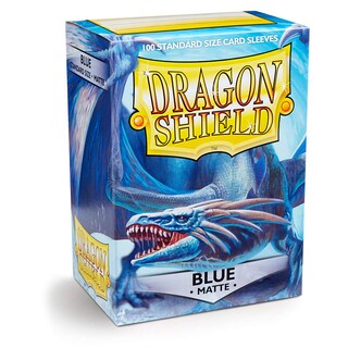 Foto 3 | Foto 3 | Fundas Para Cartas Dragon Shield Azul Mate 100 Hombres De Hojalata Arcanos - Venta Internacional.