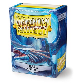 Foto 4 | Foto 4 | Fundas Para Cartas Dragon Shield Azul Mate 100 Hombres De Hojalata Arcanos - Venta Internacional.