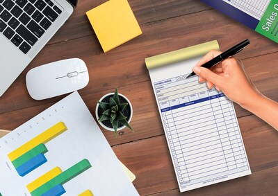 Foto 4 | Foto 4 | Libros De Pedidos De Venta Better Office Products Paquete De 6 300 Juegos - Venta Internacional.