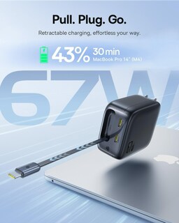 Foto 3 | Foto 3 | Cargador Baseus Enercore Cj11 Usb C 67w 3 En 1 De Carga Rápida - Venta Internacional.
