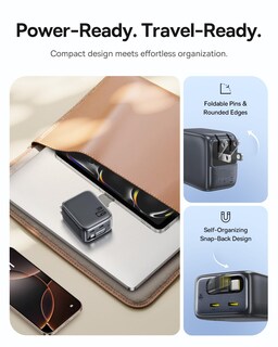 Foto 5 | Foto 5 | Cargador Baseus Enercore Cj11 Usb C 67w 3 En 1 De Carga Rápida - Venta Internacional.