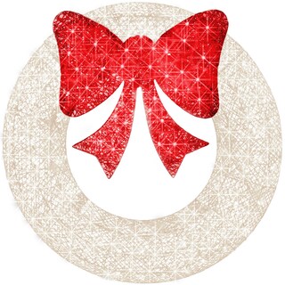 Foto 1 | Foto 1 | Corona De Navidad Best Choice Products Preiluminada 76 Cm Led - Venta Internacional.