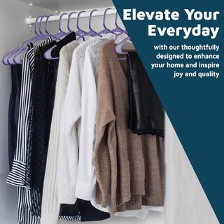 Foto 3 | Foto 3 | Perchas Para Ropa Lifemaster Heavy Duty Color Morado Paquete De 120 - Venta Internacional.