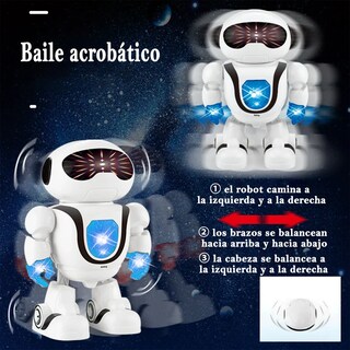 Foto 4 | Foto 4 | Robot De Juguete Belug Para Niños Niñas Blanco