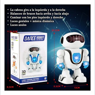Foto 5 | Foto 5 | Robot De Juguete Belug Para Niños Niñas Blanco