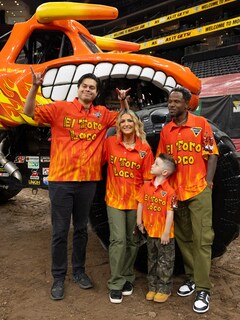 Foto 4 | Foto 4 | Camiseta Monster Jam El Toro Loco Naranja Para Hombre Xxl - Venta Internacional.