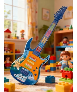 Foto 3 | Foto 3 | Guitarra Lab.g Electrónica Musical Multifunción Para Niños Azul