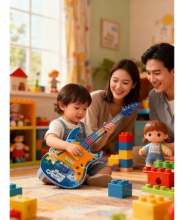 Foto 4 | Foto 4 | Guitarra Lab.g Electrónica Musical Multifunción Para Niños Azul