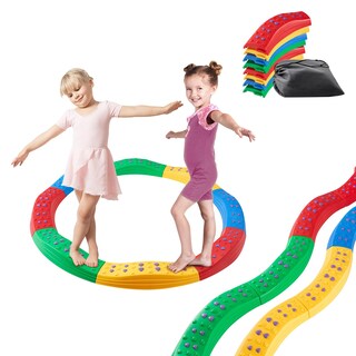 Foto 1 | Foto 1 | Escalones Balance Beam Vevor Para Niños Pequeños 8 Unidades Antideslizantes - Venta Internacional.