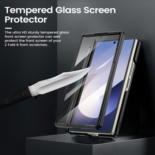 Foto 5 | Foto 5 | Funda Vego Para Samsung Galaxy Z Fold 6 Con Soporte Para Bolígrafo S Color Negro - Venta Internacional.