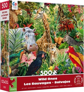 Foto 3 | Foto 3 | Rompecabezas Ceaco Wild Ones 500 Piezas - Venta Internacional.